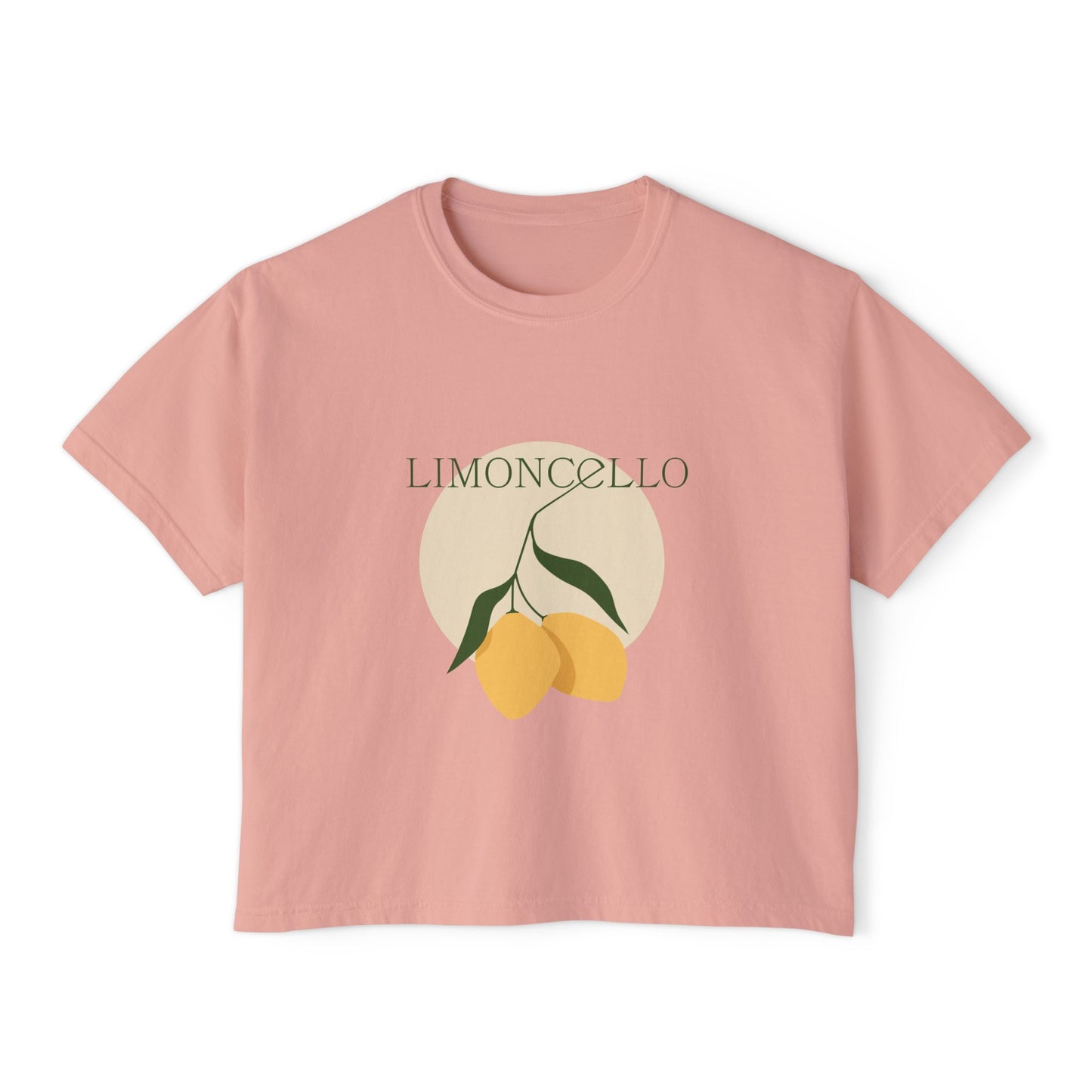 Limoncello Summer Boxy Tee