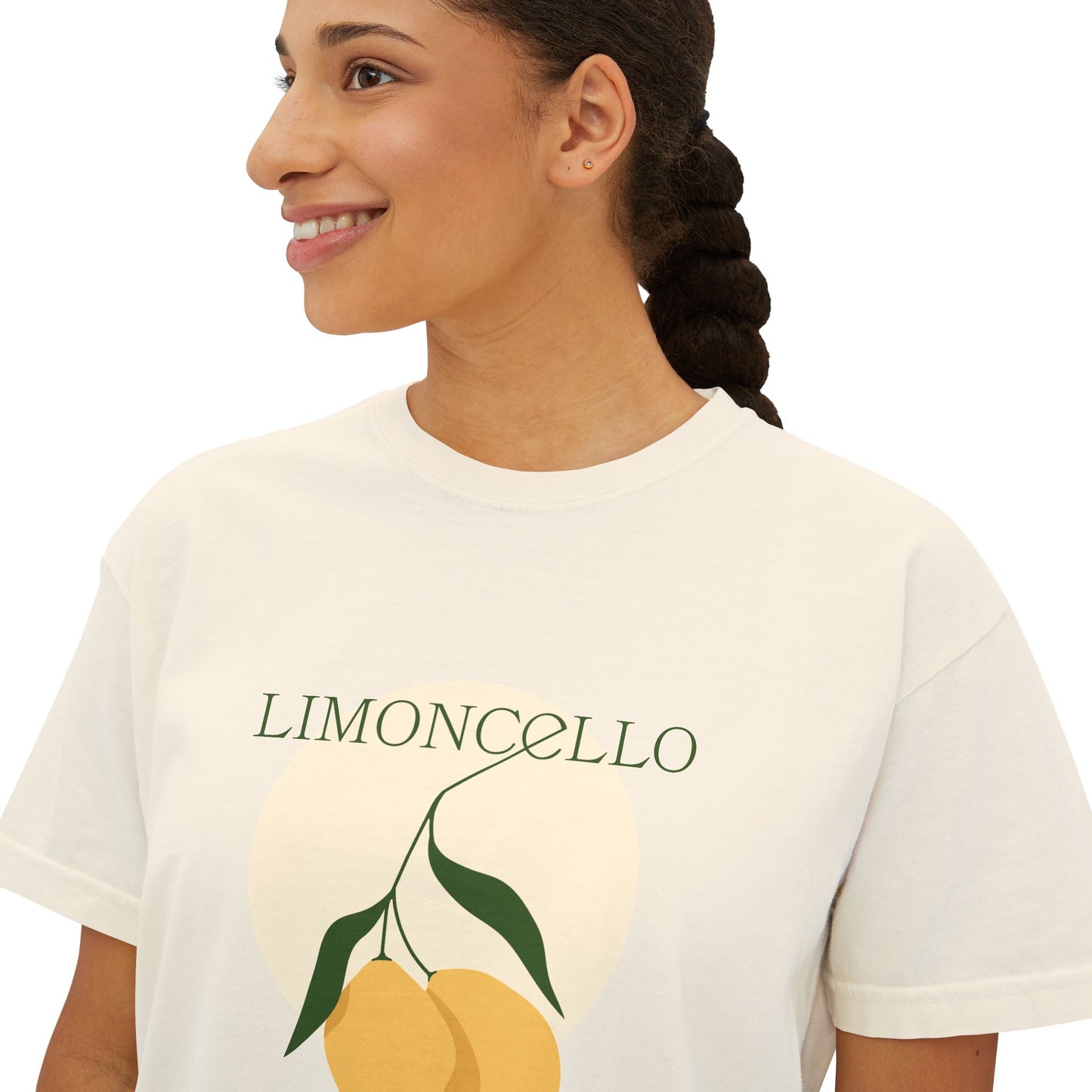 Limoncello Summer Boxy Tee