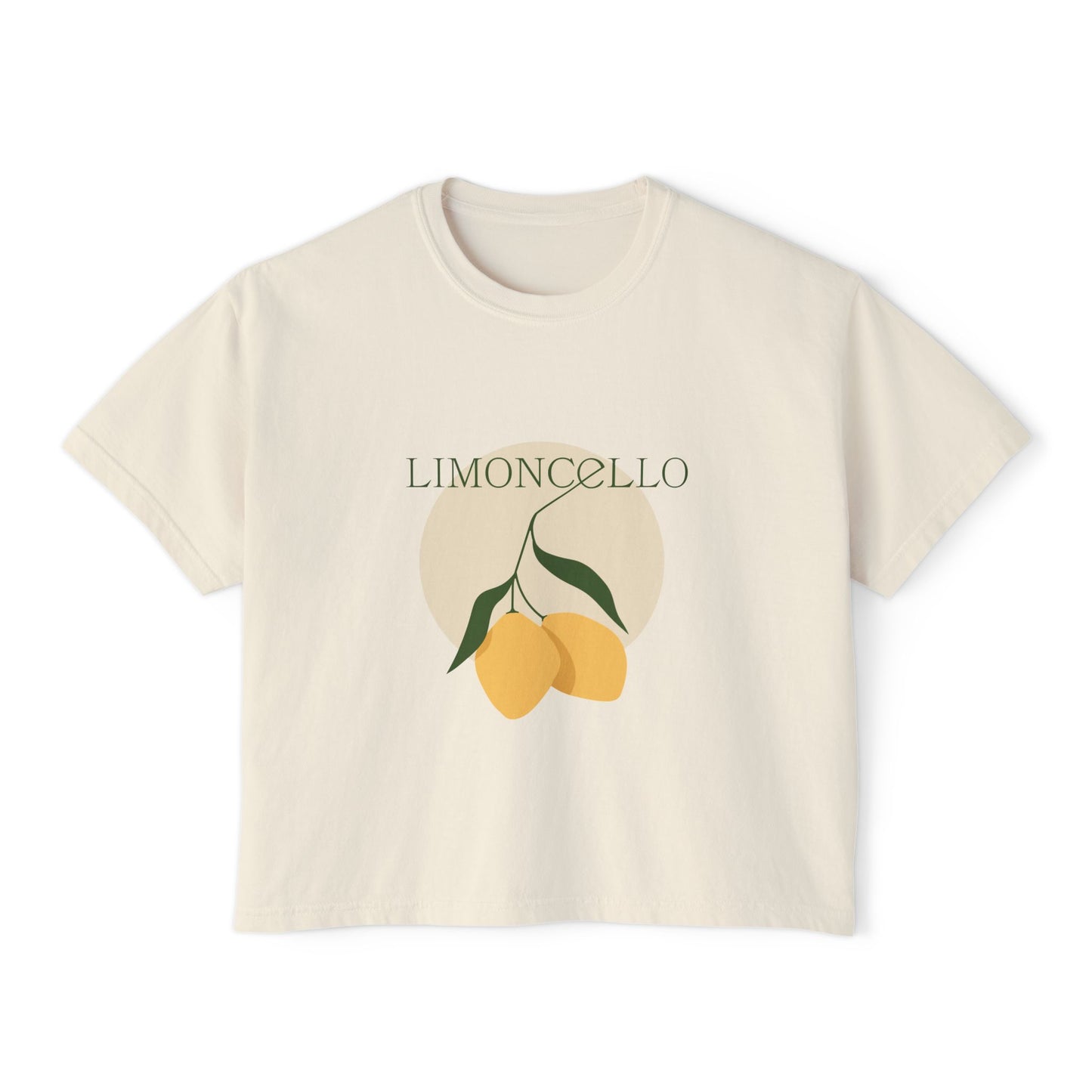 Limoncello Summer Boxy Tee