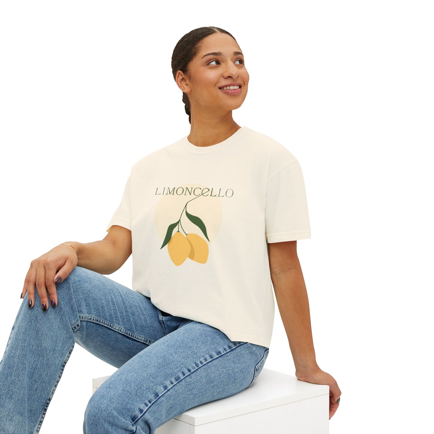 Limoncello Summer Boxy Tee