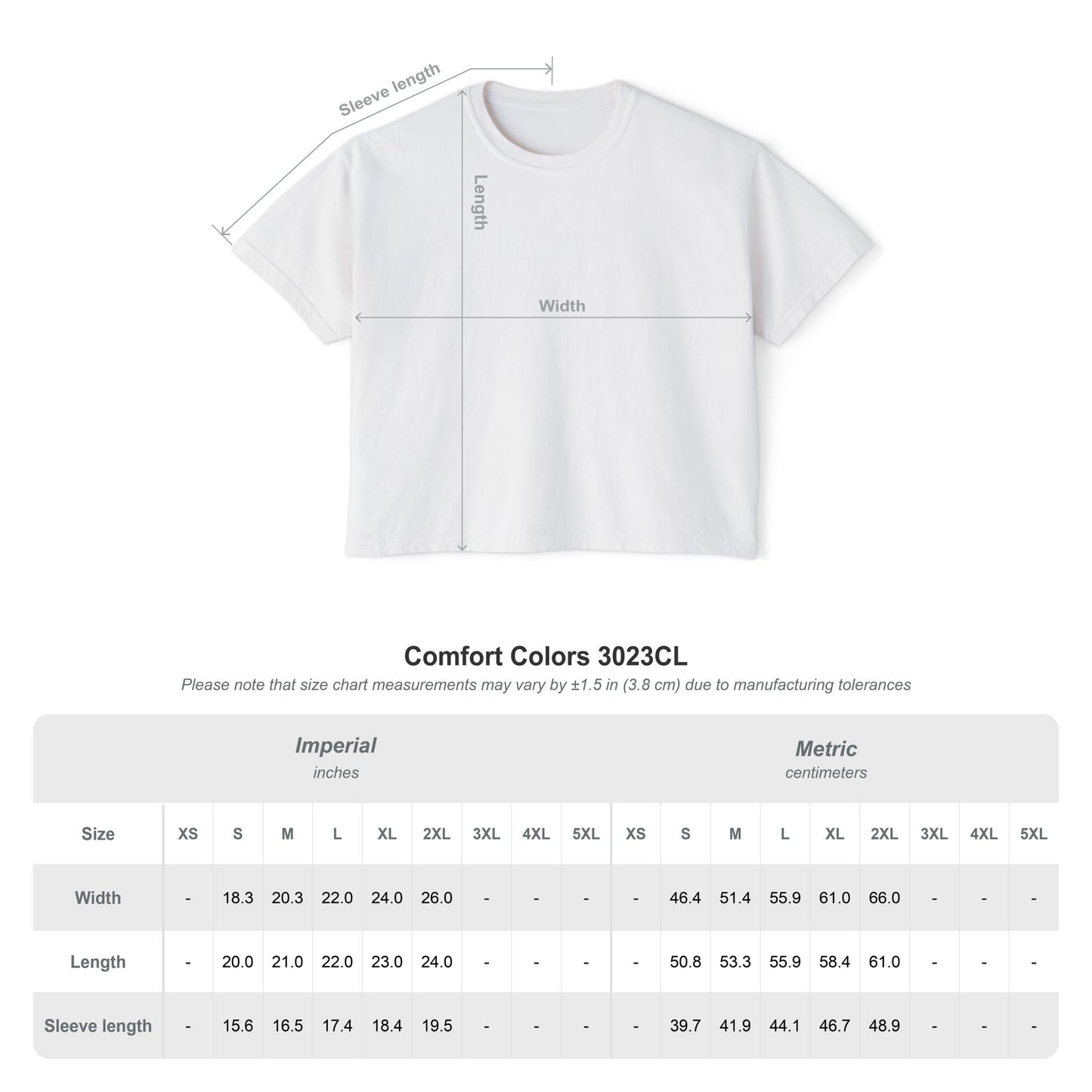 Spill the “Tee” - Cropped