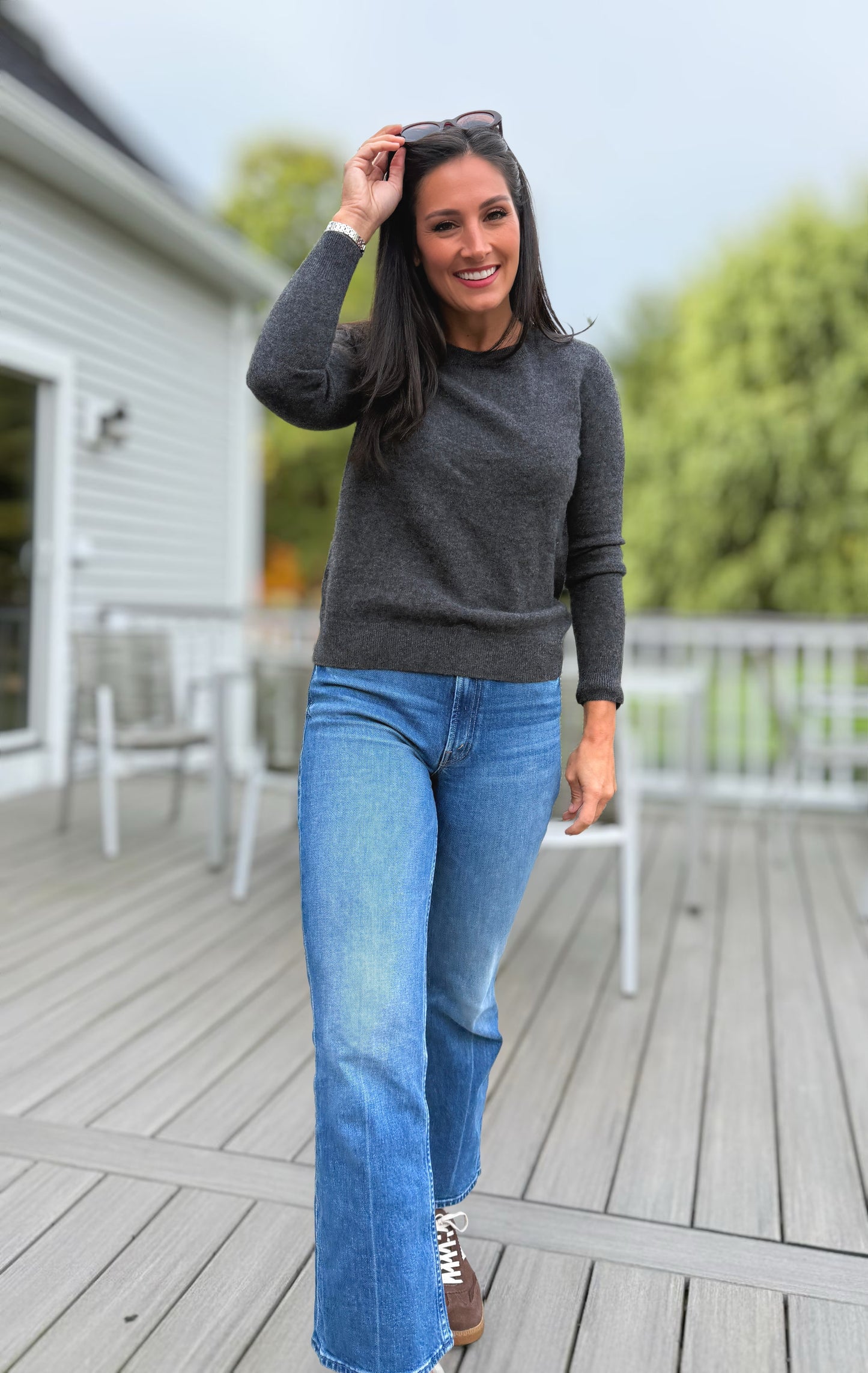 Classic Crew Sweater - 100% Wool