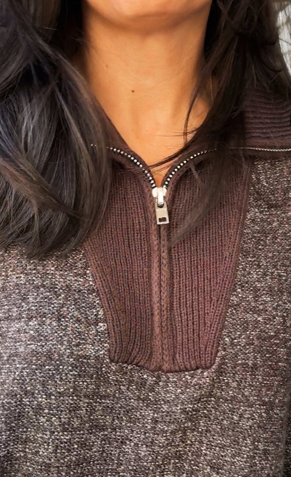 Cozy Up Quarter Zip Sweater