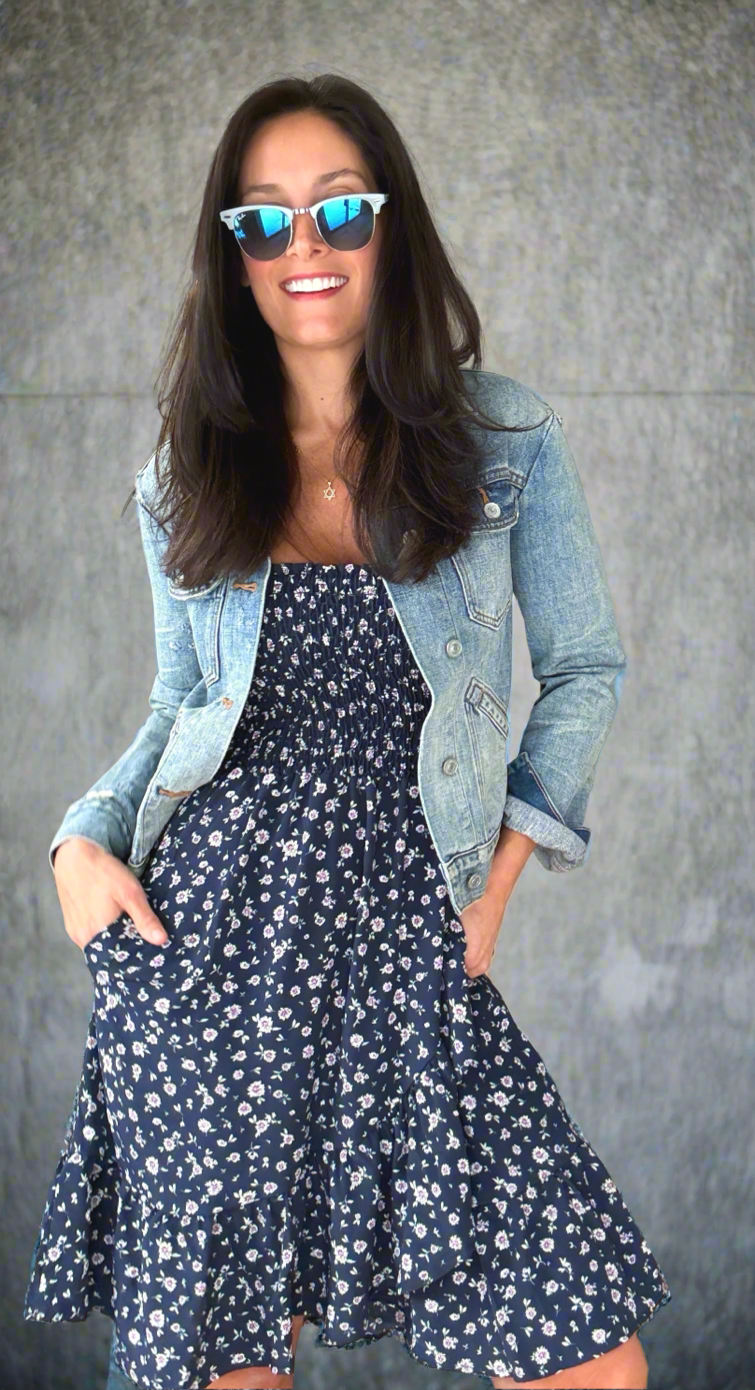 Wildflower Strapless Dress