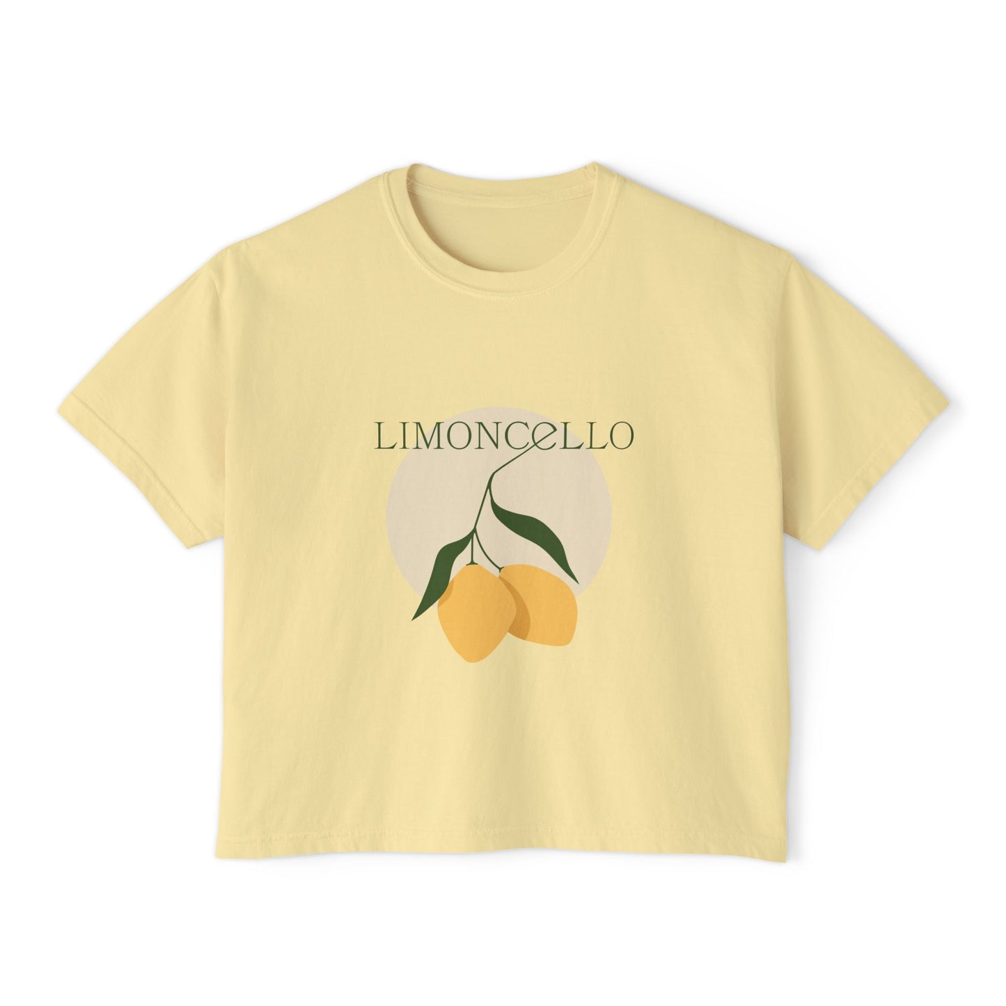 Limoncello Summer Boxy Tee