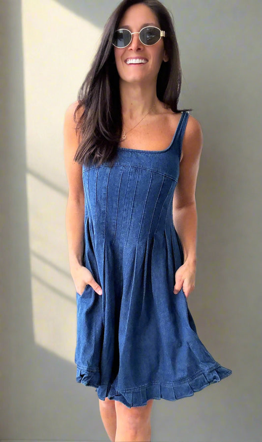 Sundance Denim Dress