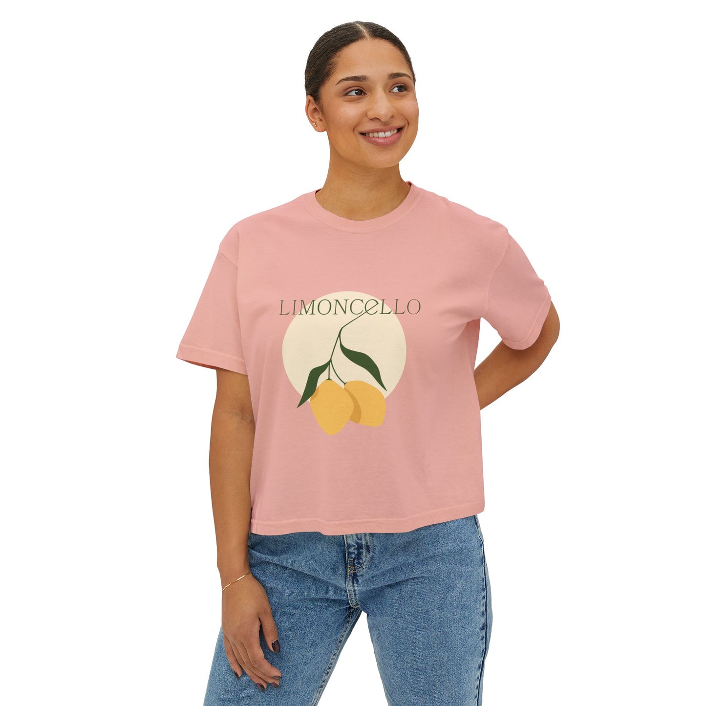Limoncello Summer Boxy Tee