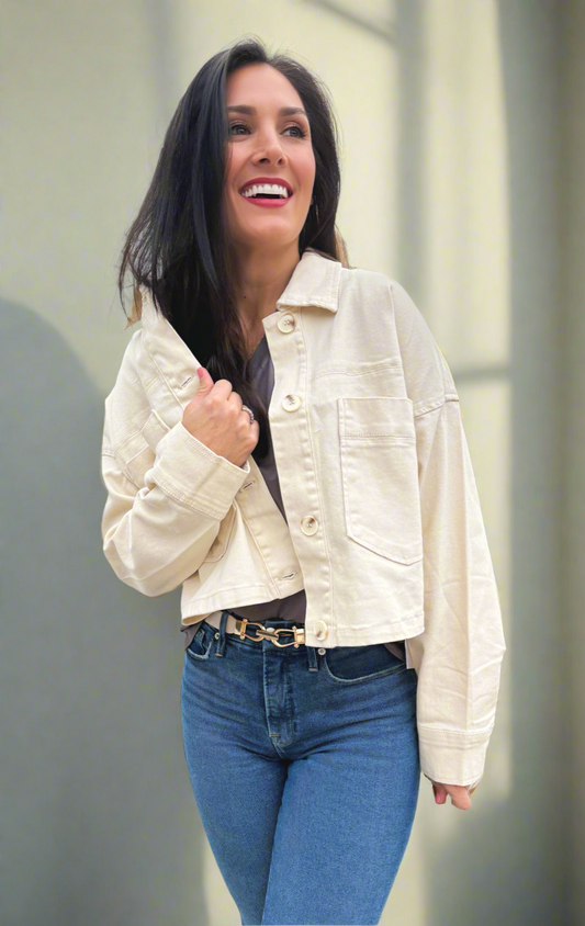 Spring Fling Denim Jacket