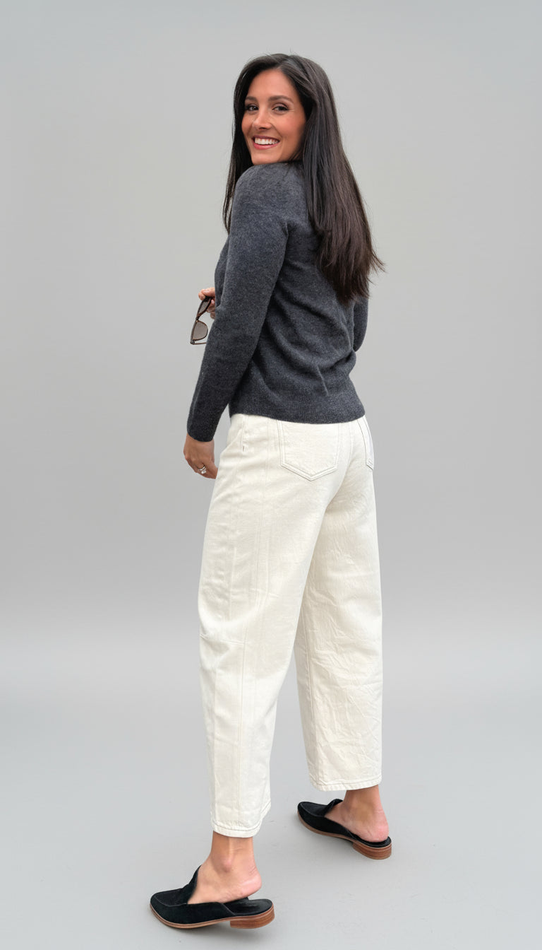 Classic Crew Sweater - 100% Wool