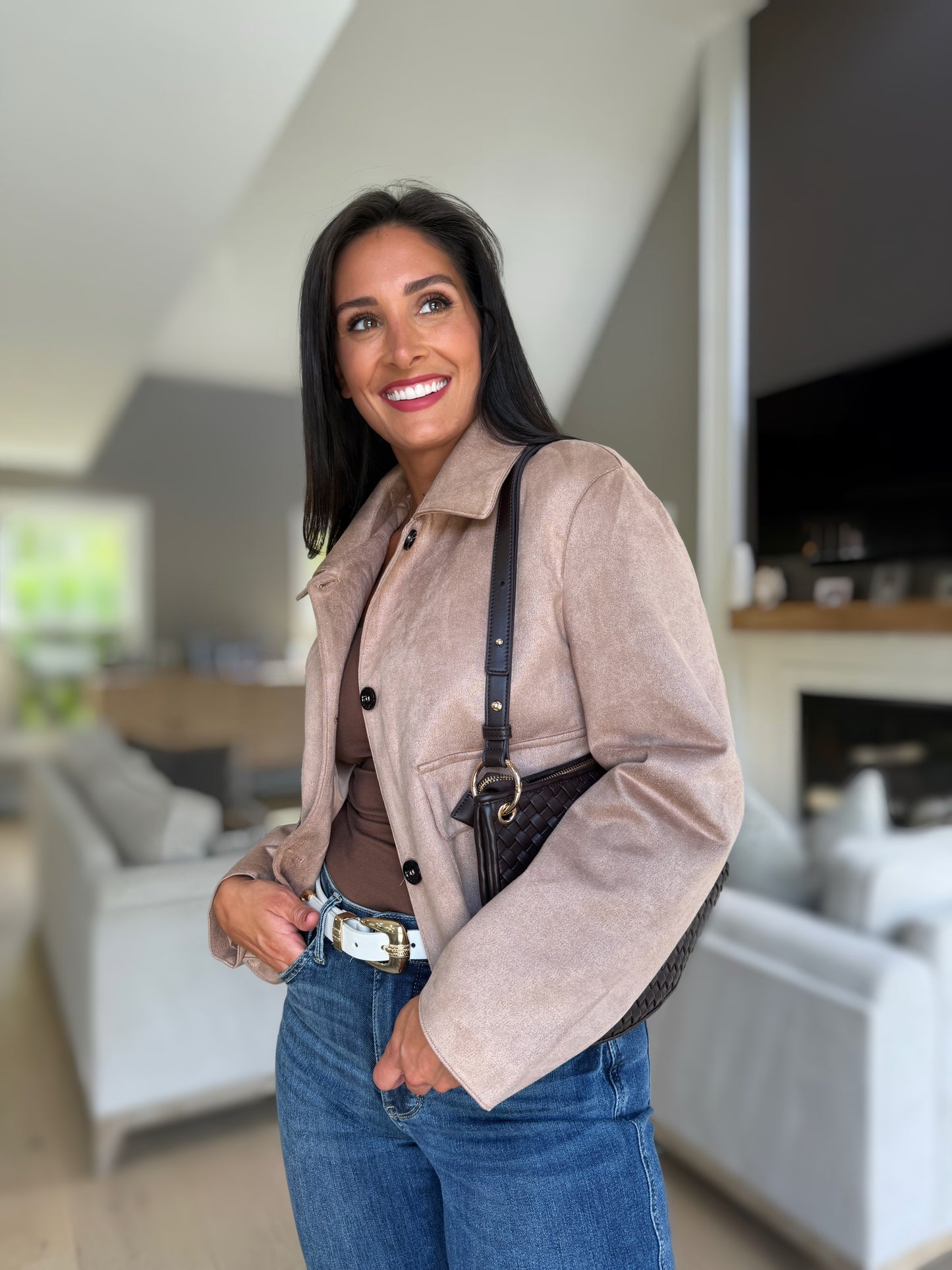 Uptown Suede Jacket