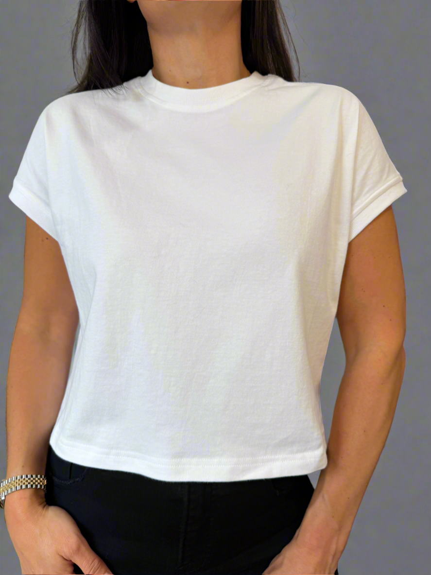 Clean Cut Tee (BLACK)