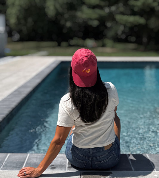 Ciao, Amore Distressed Hat