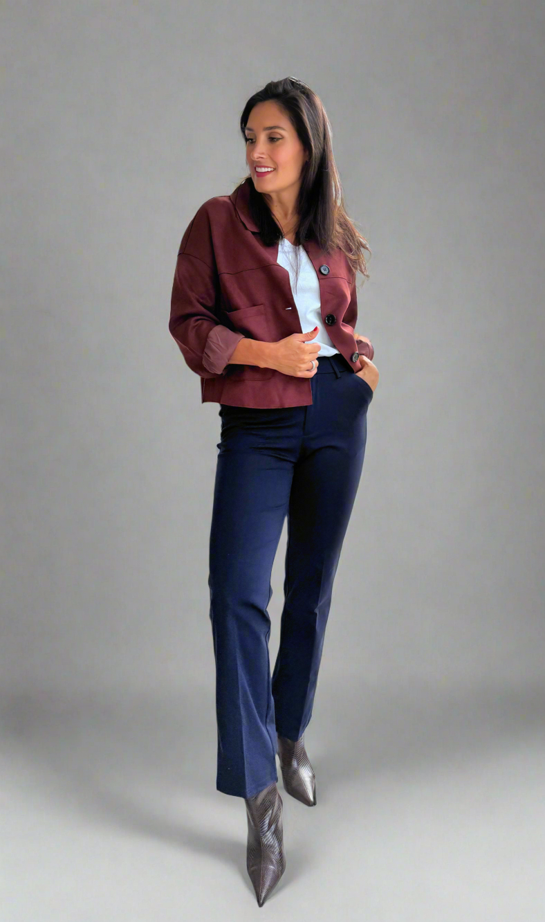 Patch Pocket Suede Jacket