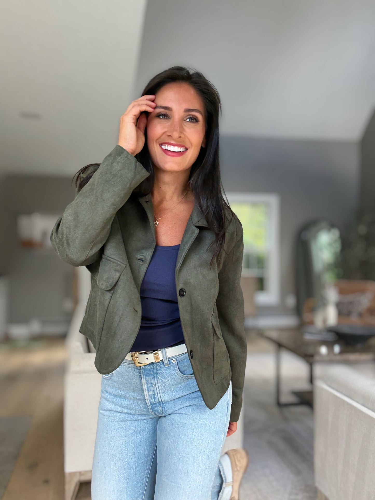 Uptown Suede Jacket