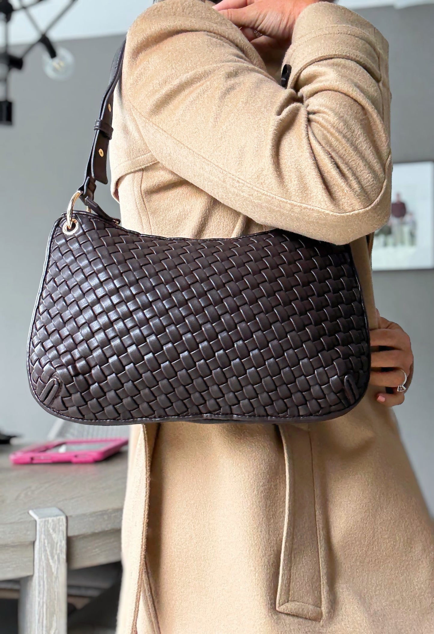 Luxe Companion Woven Bag
