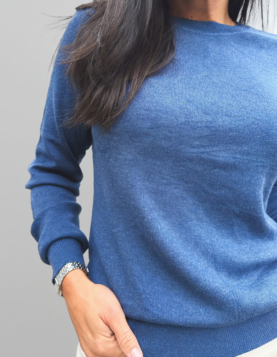 Classic Crew Sweater - Wool Blend