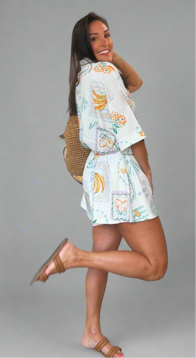 Riviera Summer Romper
