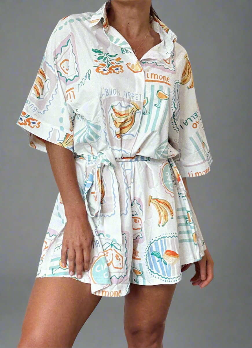 Riviera Summer Romper