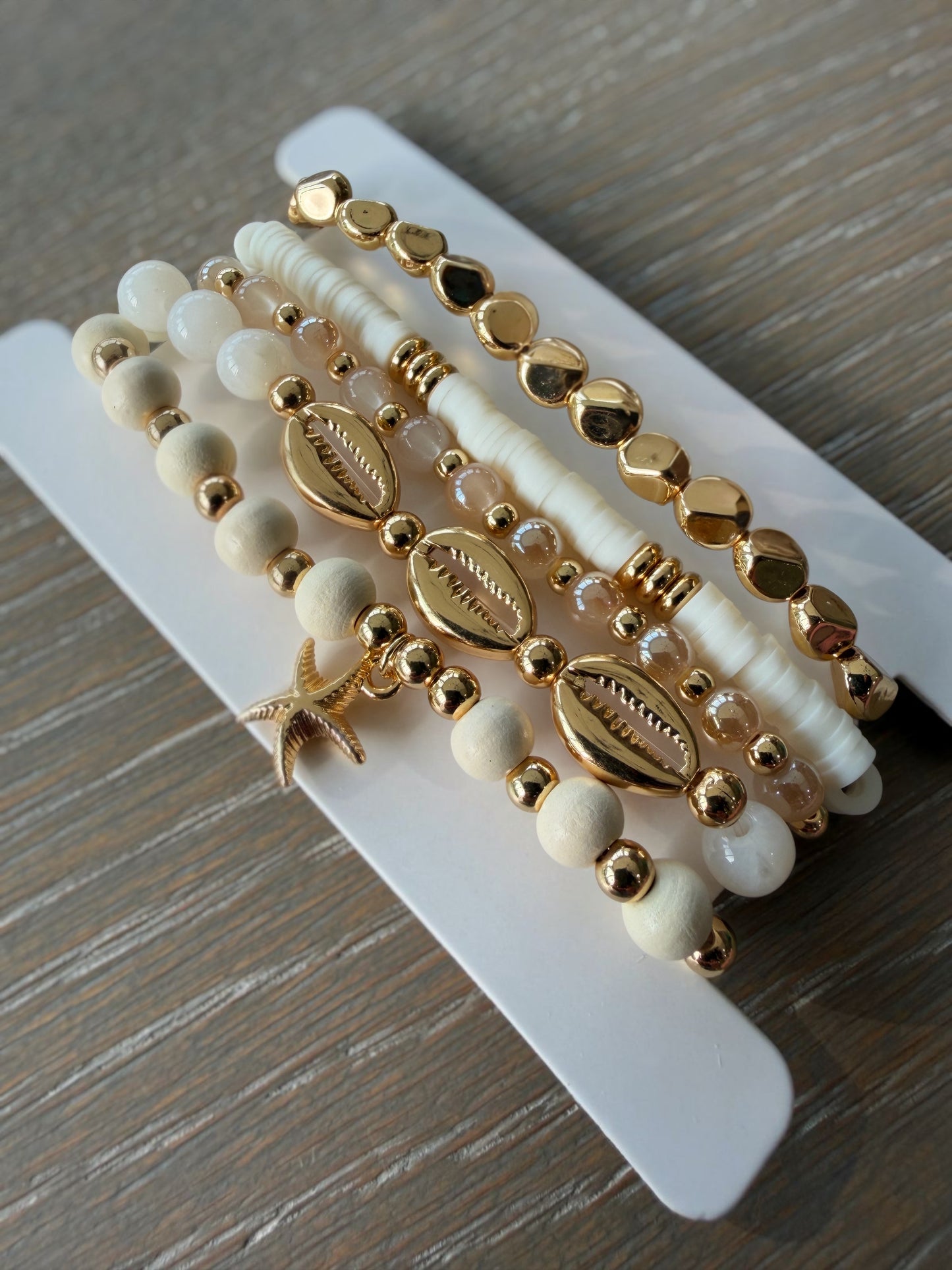Coastal Beaded Bracelet Set