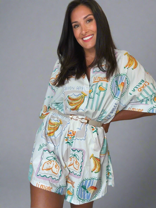 Riviera Summer Romper