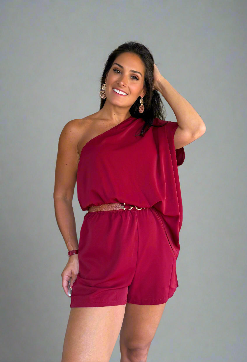 One (and Done) Shoulder Romper