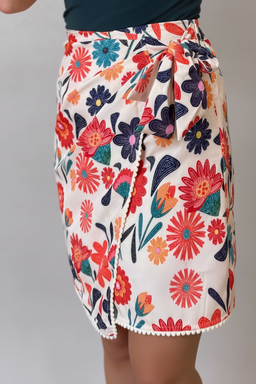 Tie-Knot Cabana Skort