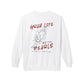 Grab Life by the Pearls Fleece Sweatshirt