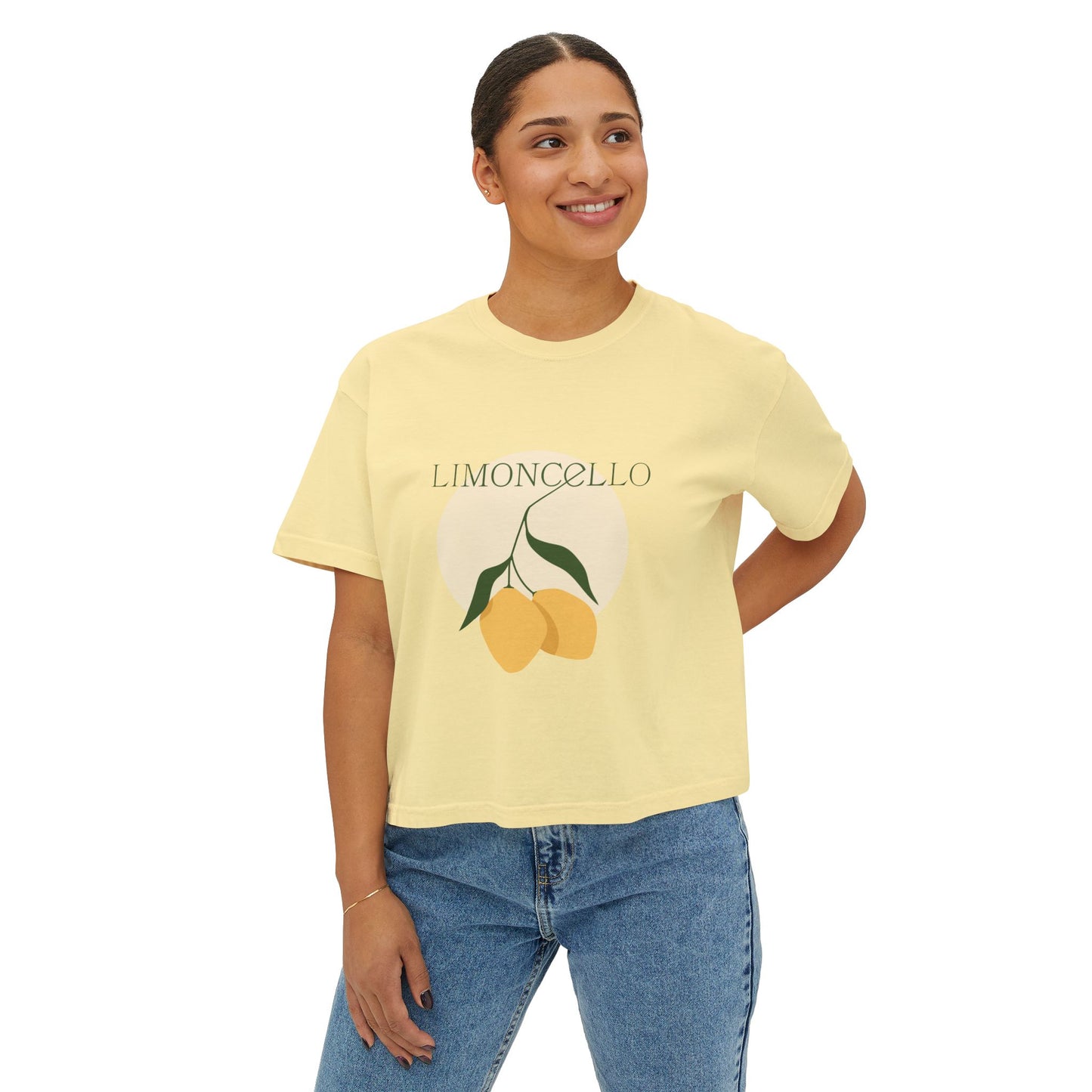 Limoncello Summer Boxy Tee