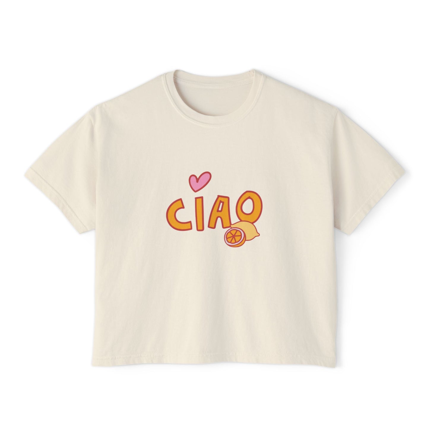 Ciao, Amore Boxy Tee