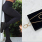 Fleece Leggings & Golden Duo Necklace Bundle