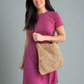 Brunch Envy Woven Shoulder Bag
