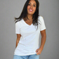 Classic V-neck Cotton Tee