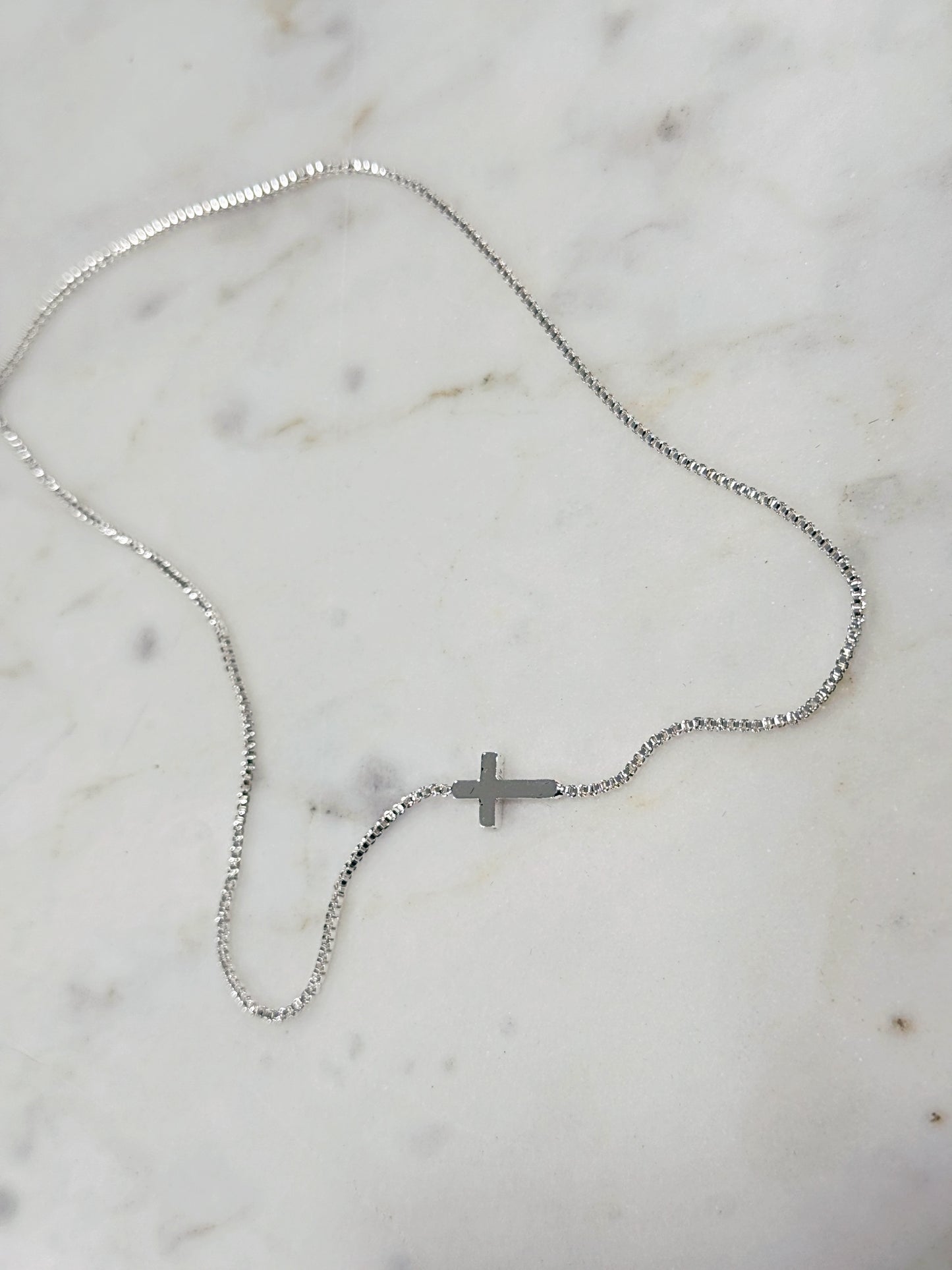 Divine Simplicity Cross Necklace