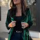 Holiday Style Shawl Collar Blazer