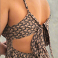 Shoreline Chic Tie-Back Maxi Dress