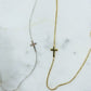 Divine Simplicity Cross Necklace