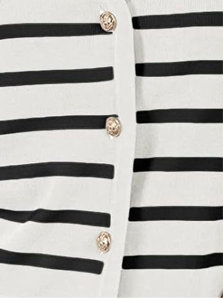 Al Fresco Striped Knit Vest