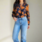 Perfect Bloom Notched Collar Blouse