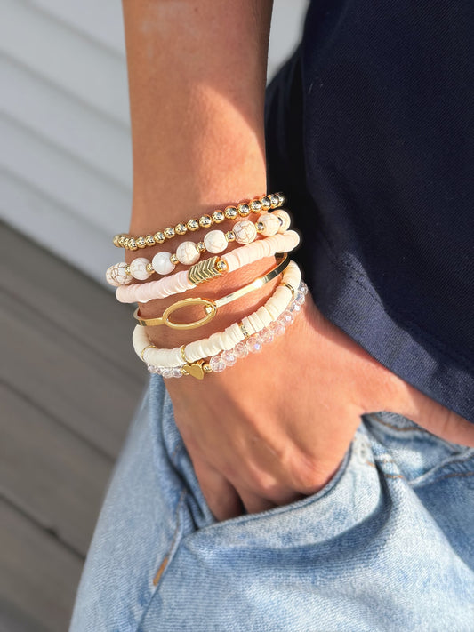 Boho Beaded Bracelet Stack