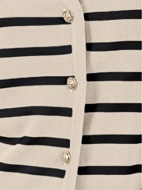 Al Fresco Striped Knit Vest