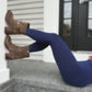 Fleece Legging 2 Pack L/XL (Navy and Black)