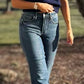 Sculpt & Style Mid-rise Straight Jeans