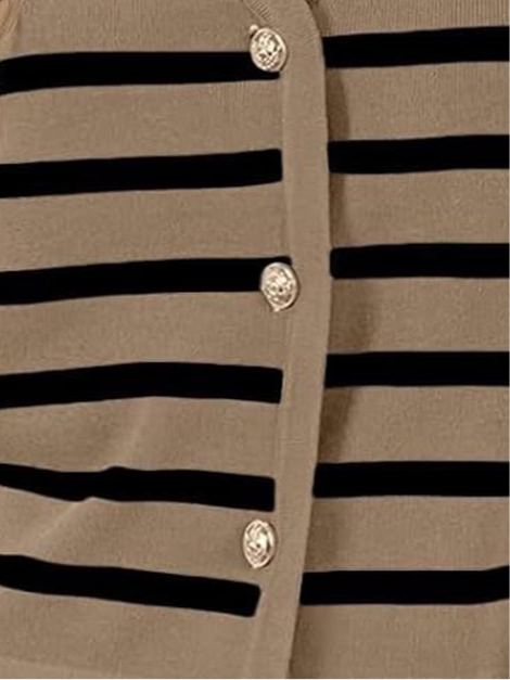 Al Fresco Striped Knit Vest