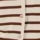 Al Fresco Striped Knit Vest