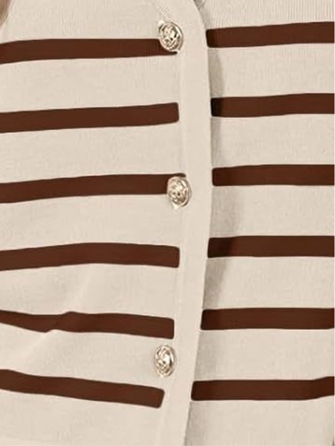 Al Fresco Striped Knit Vest
