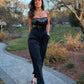 Champagne Shimmer Jumpsuit