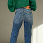 Sculpt & Style Mid-rise Straight Jeans
