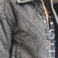 JP Signature Quilted Snap Down Denim Jacket
