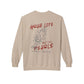 Grab Life by the Pearls Fleece Sweatshirt