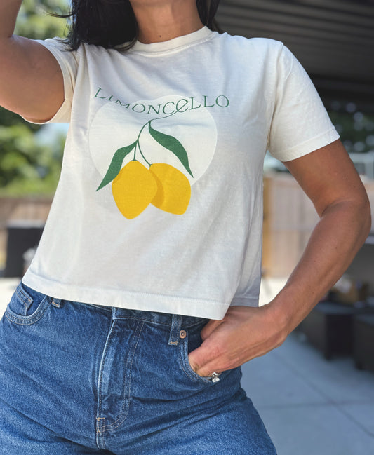 Limoncello Summer Boxy Tee